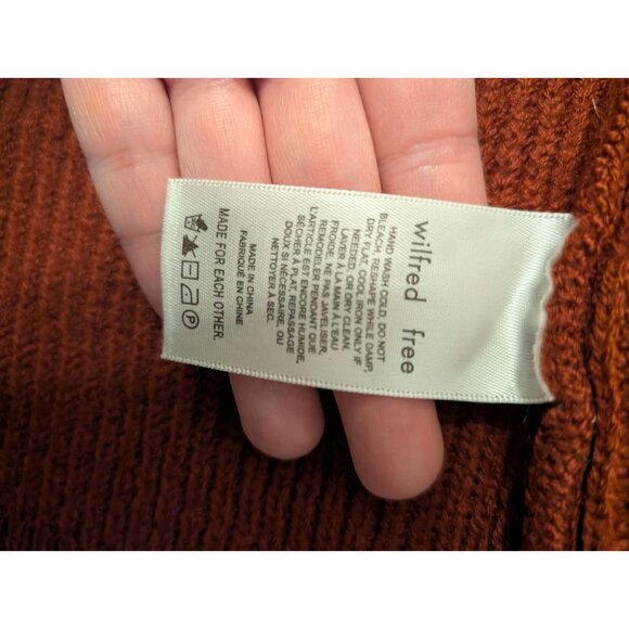 Wilfred Free Unwind Cardigan 100% Merino Wool yarn from Italy - Picture 9 of 12